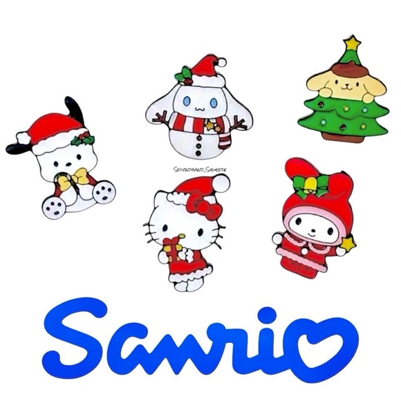 Hello Kitty And Friends Holiday Enamel Pin Bundle - Picture 1 of 3